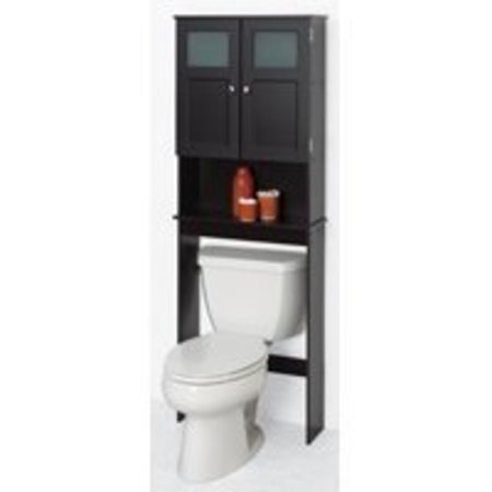 ZENNA HOME Zenna Home Modern 9820CH Bathroom Spacesaver, 3-Shelf, Wood, Espresso 9820CH
